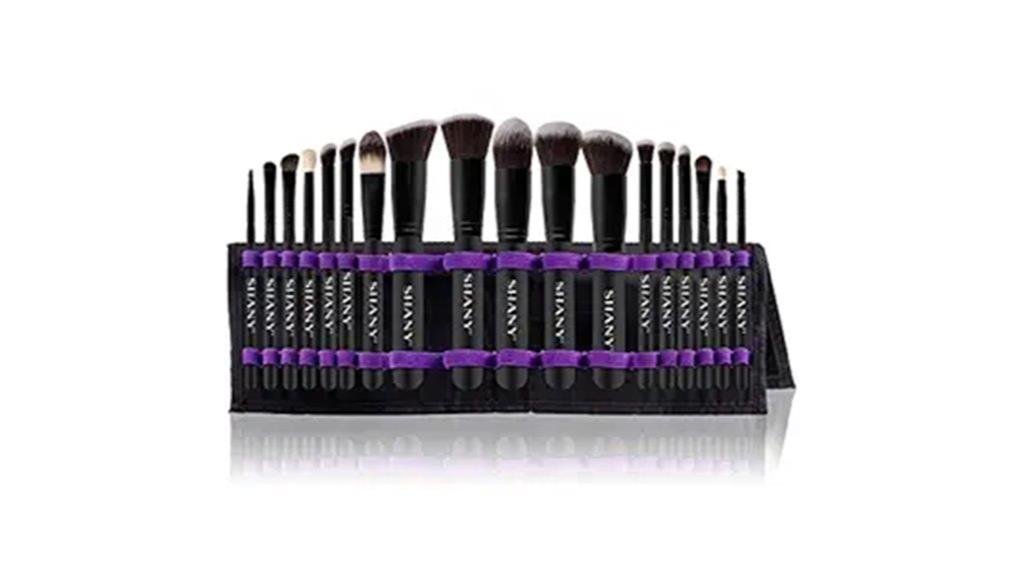 complete 18 piece brush set