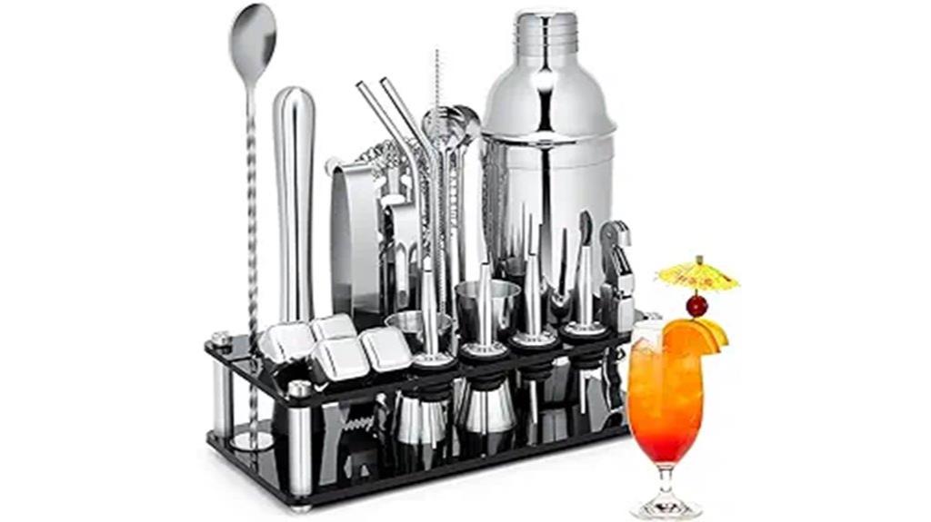 complete 23 piece bartender kit