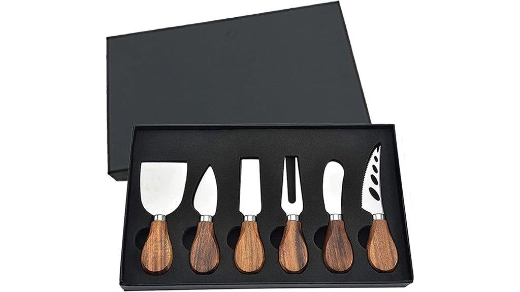 complete 6 piece cheese tool set