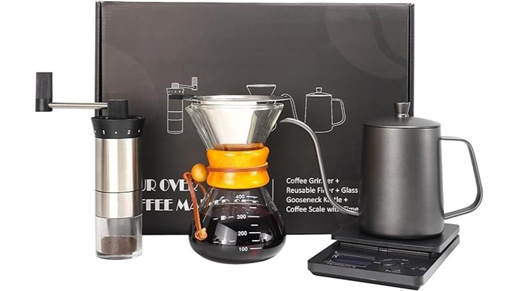 complete manual coffee brewing