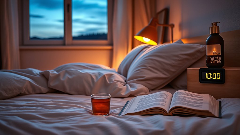 consistent calming bedtime routine