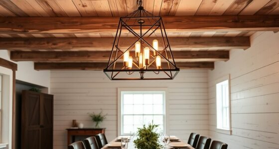contemporary farmhouse chandelier options