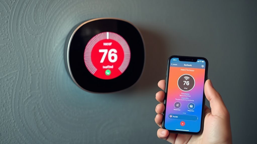 control your thermostat remotely