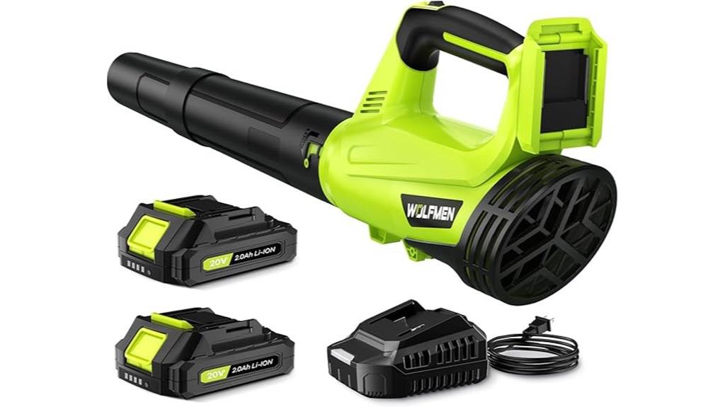 cordless leaf blower bundle