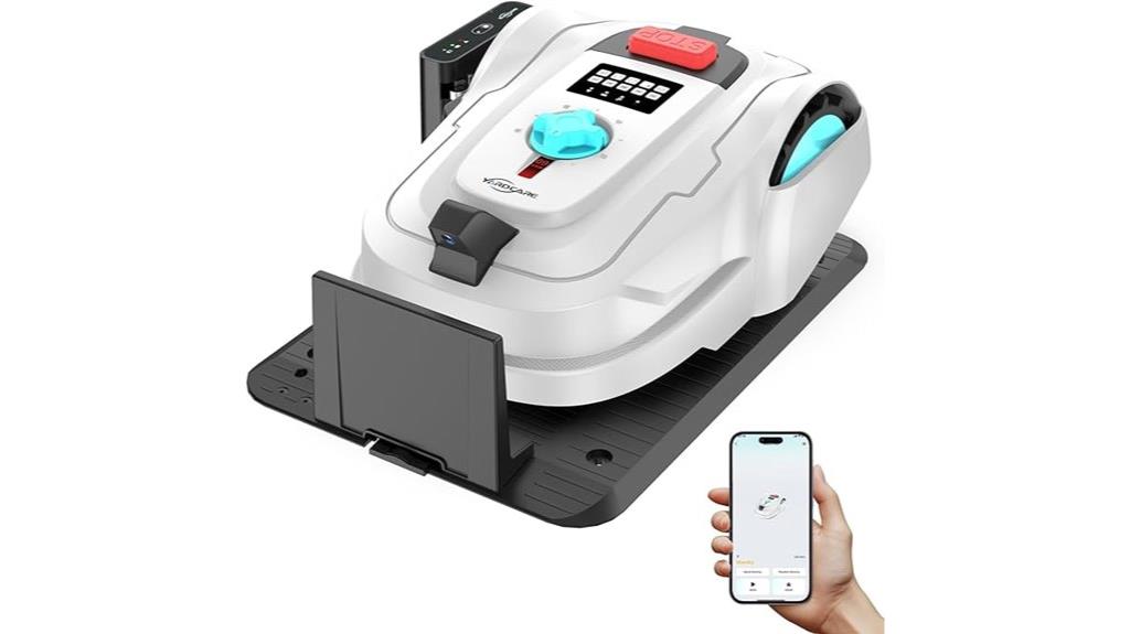 cordless mower with app