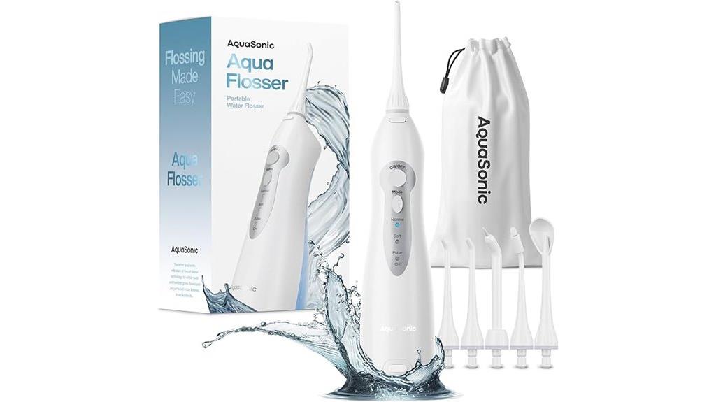 cordless rechargeable oral irrigator