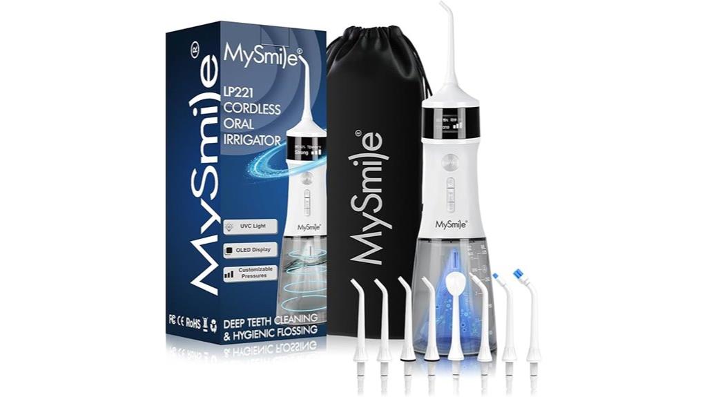 cordless water flosser kit