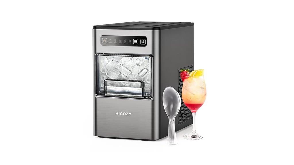 countertop self cleaning ice maker