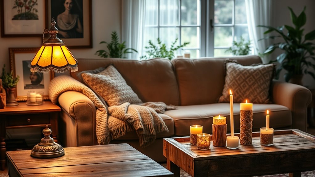 create cozy inviting ambiance