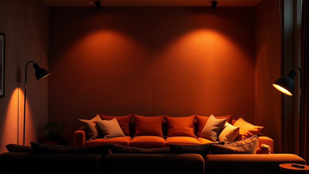 create dramatic spotlight effects