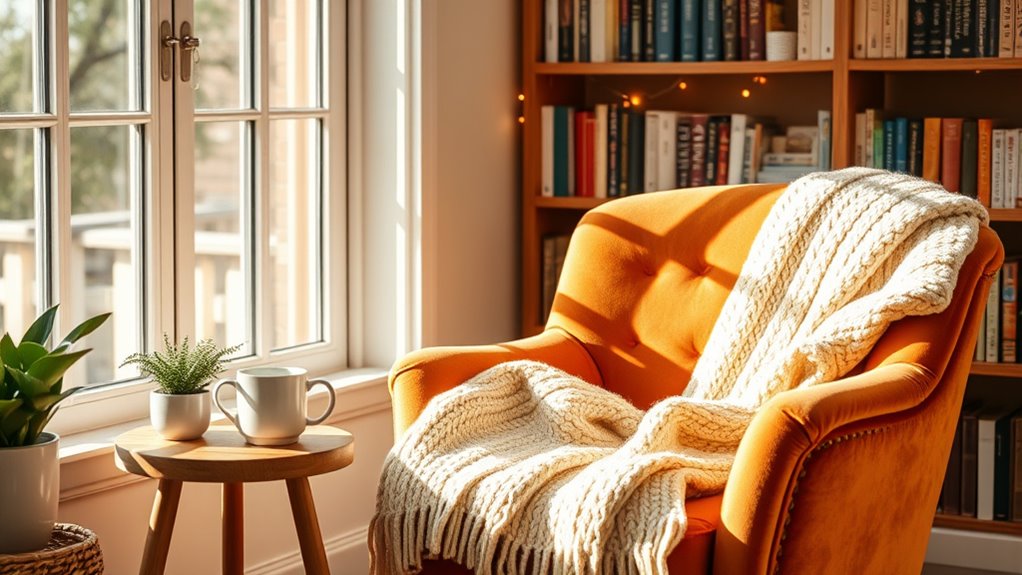 create relaxing cozy sanctuary