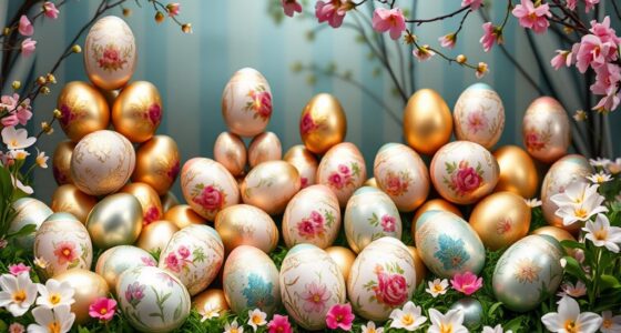 creative egg inspired window decor