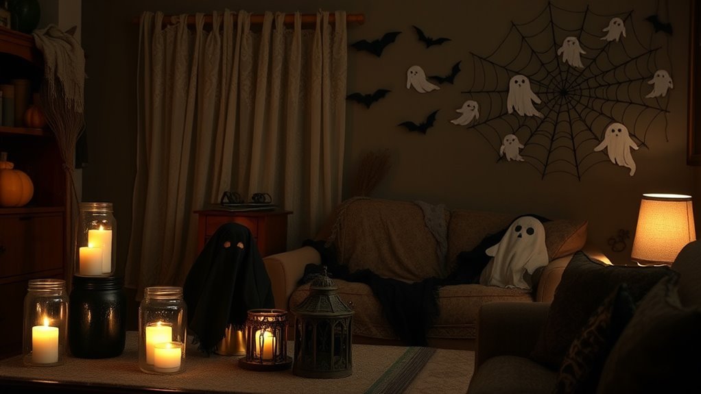 creative household halloween decor