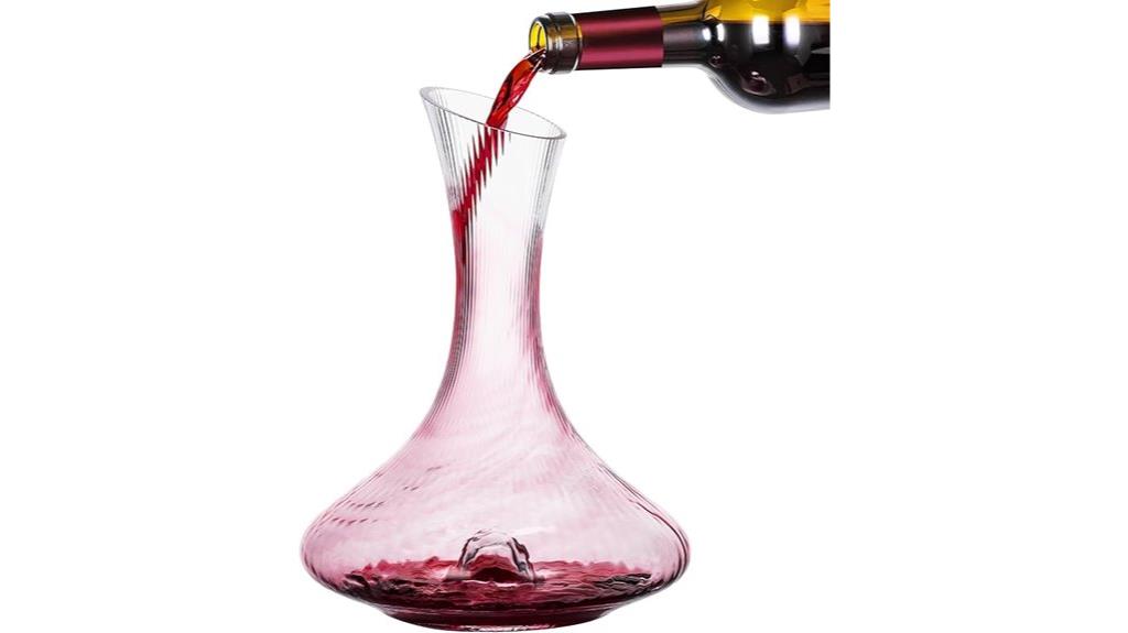 crystal 750ml wine decanter