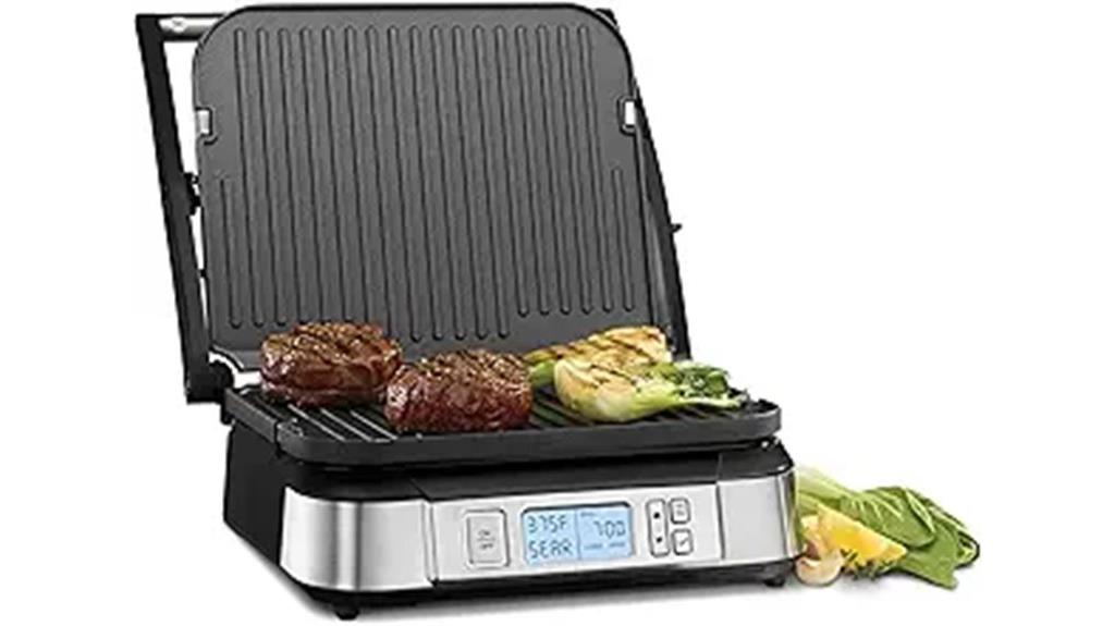 cuisinart griddler smoke less