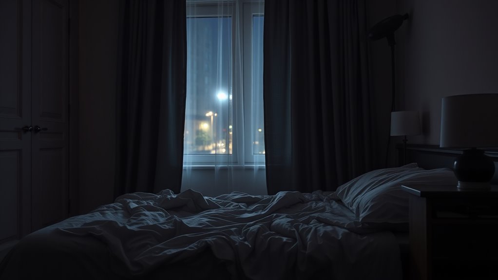 dark quiet sleep environment
