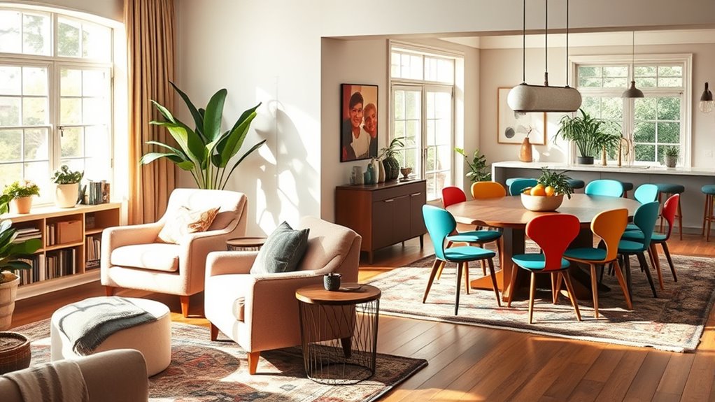 design inviting social spaces