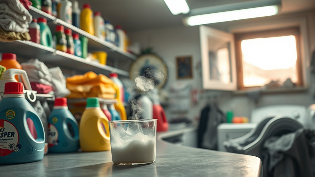 detergent fumes indoor air
