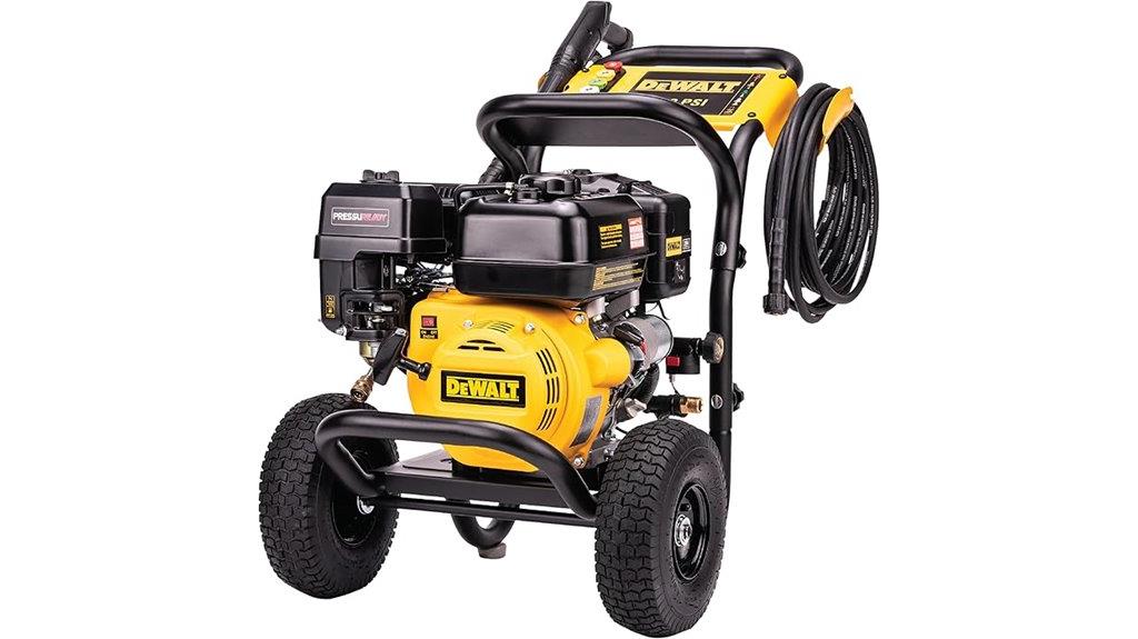 dewalt gas pressure washer