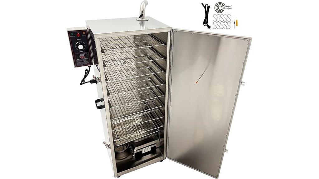 digital commercial smoker grill