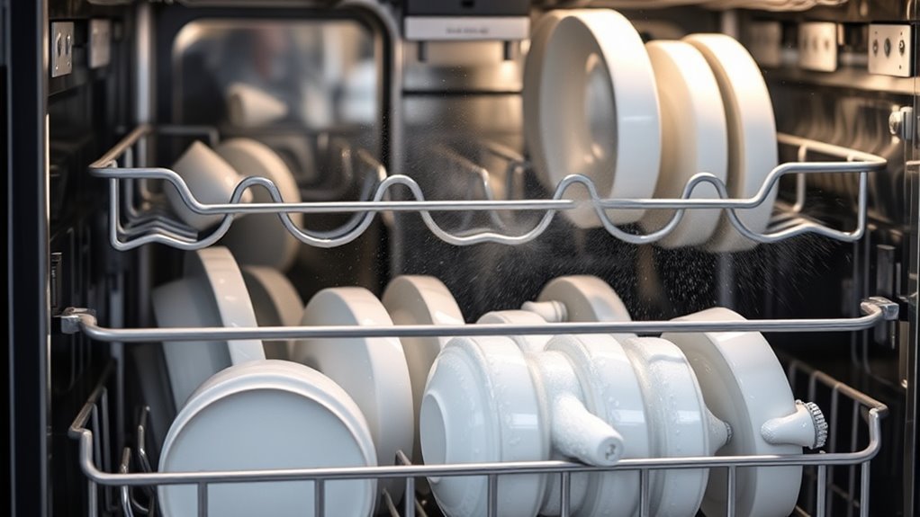 dishwasher rinse wash dry