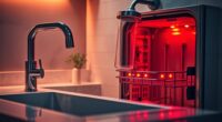 dishwasher uses hotter water