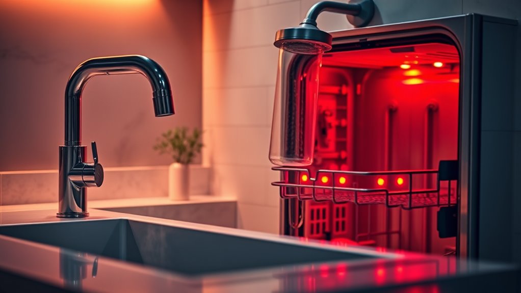 dishwasher uses hotter water