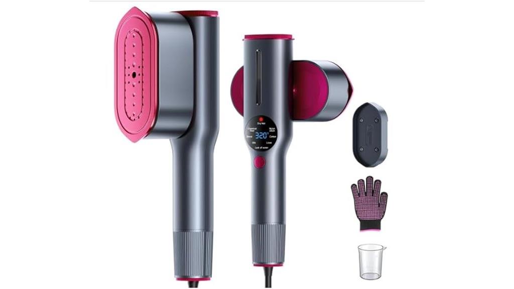 dual function steamer iron