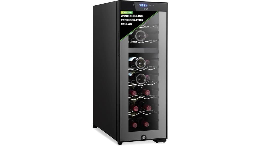 dual zone digital wine cooler
