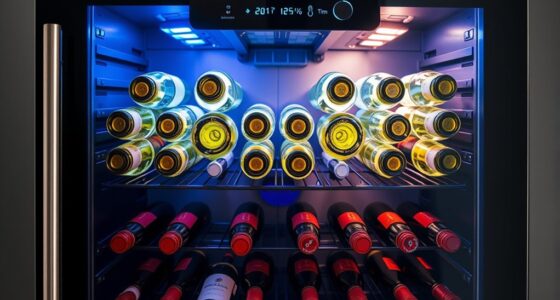 dual zone wine fridge options