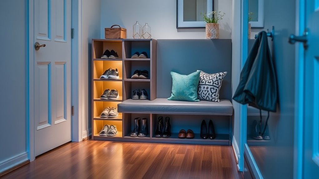 durable functional entryway storage