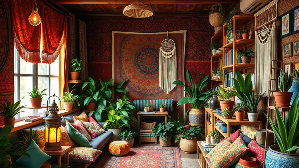 eclectic textures and colors