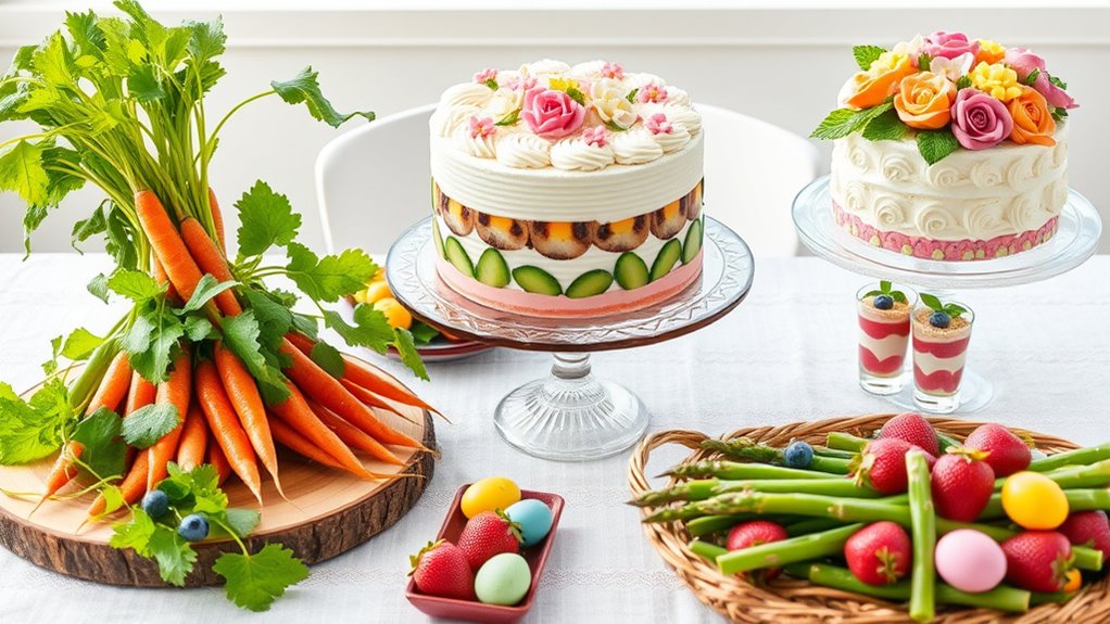 edible spring centerpiece ideas