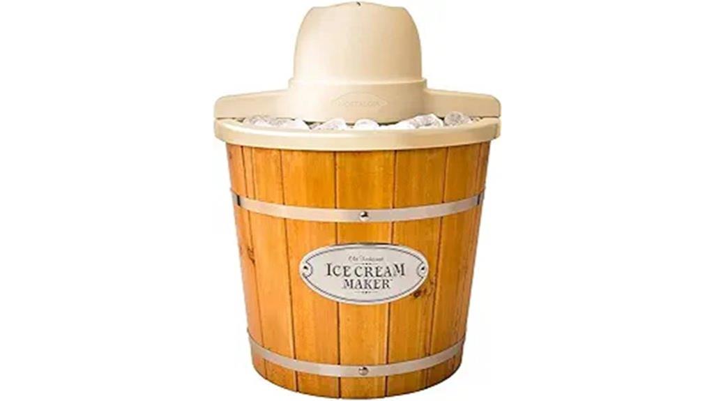 electric 4 quart ice cream maker