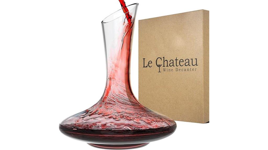 elegant 750ml wine decanter