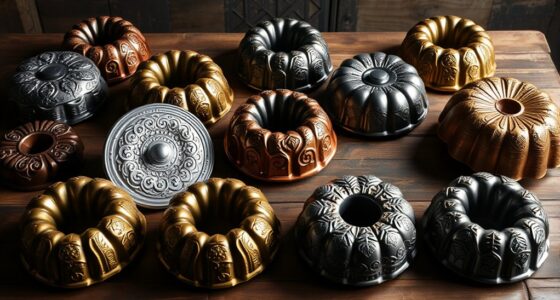 elegant intricately designed pans