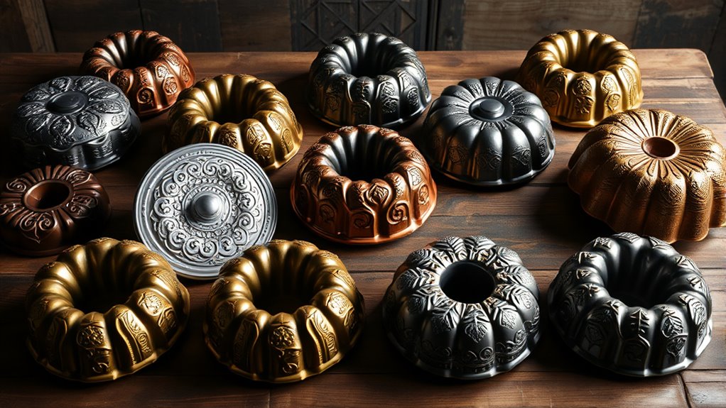 elegant intricately designed pans