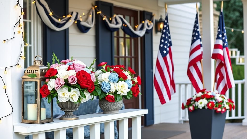 elegant post 4th patriotic decorations