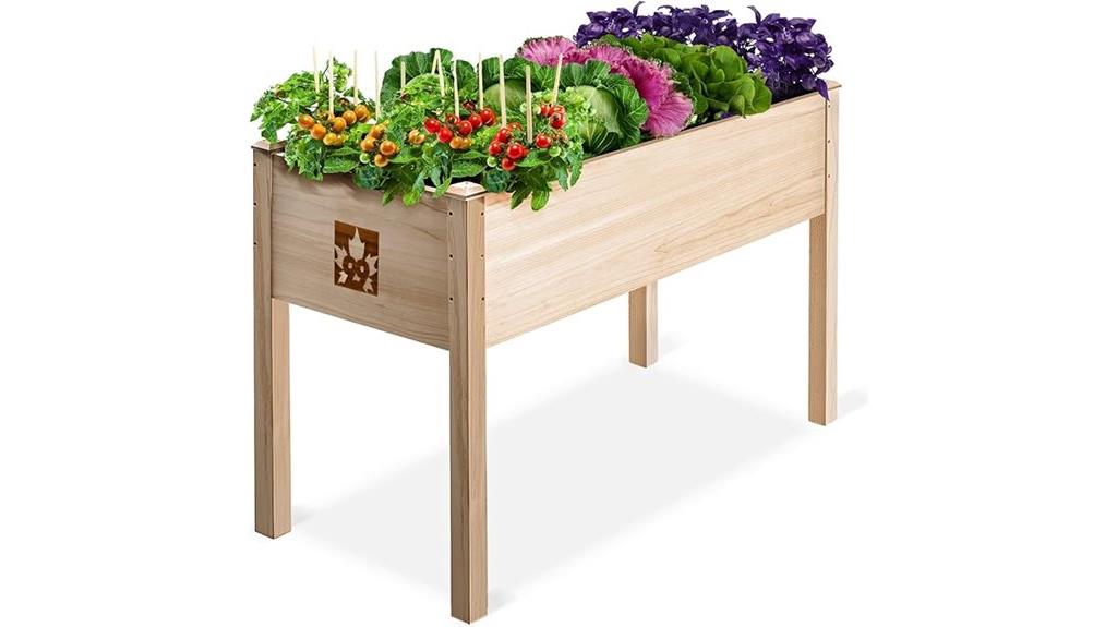 elevated 48x24x30 bed