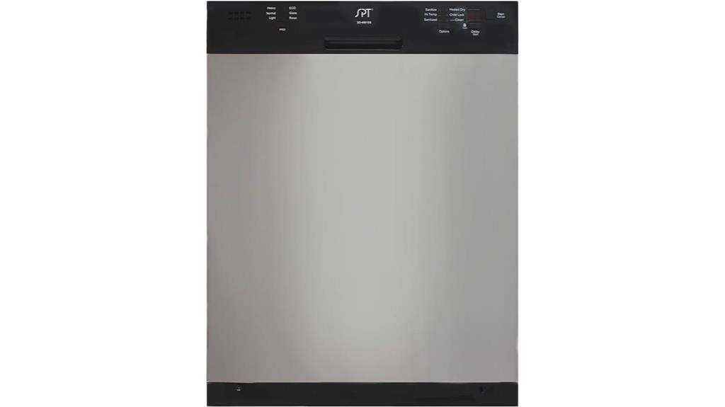 energy efficient stainless dishwasher