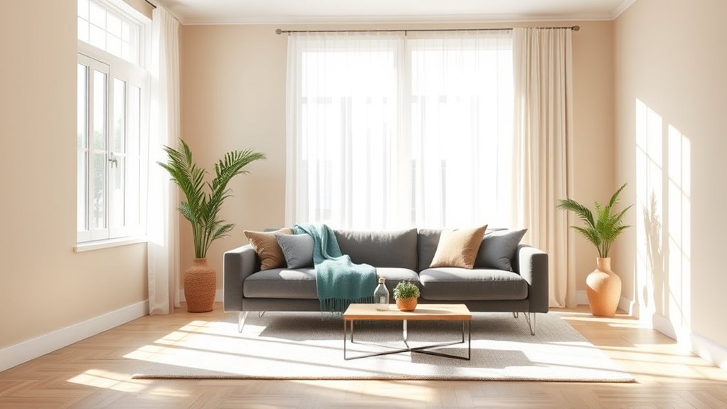 evaluate lighting and space