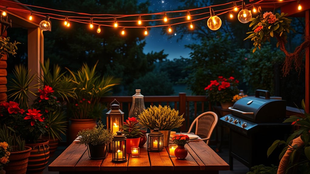 evening patio lighting tips