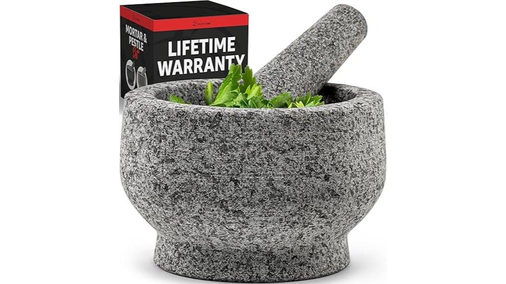 extra large granite mortar
