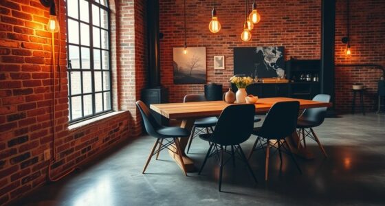 factory inspired home decor