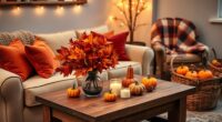 fall inspired cozy home decorations