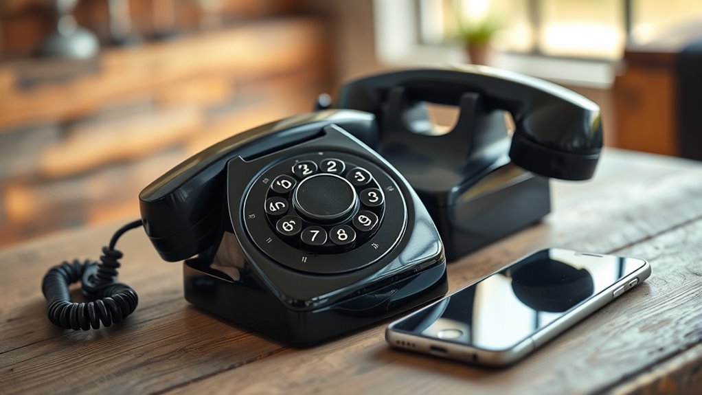 first portable cellular communication
