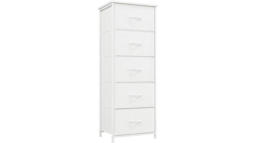 five drawer storage dresser