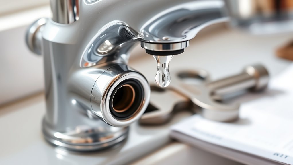 fixing faucet leak properly