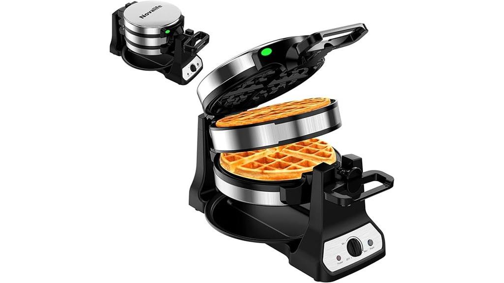 flip adjustable browning waffles