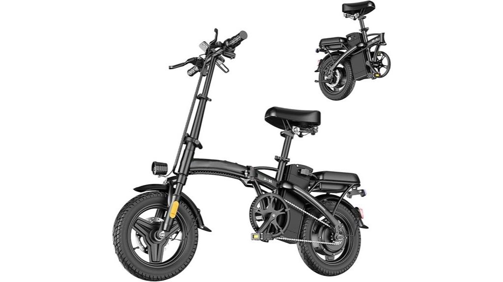 foldable electric bike features